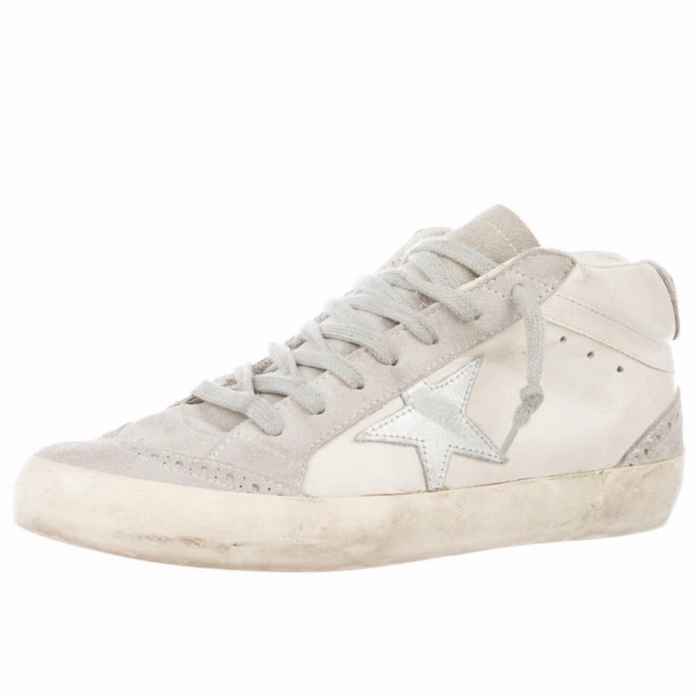 Golden Goose Midstar Sneakers with Suede and Leather size 38 (8) - Picture 3 of 5